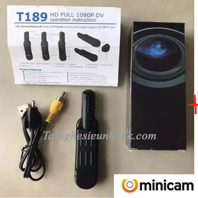 bút camera ngụy trang T189