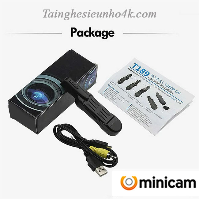 bút camera ngụy trang T189